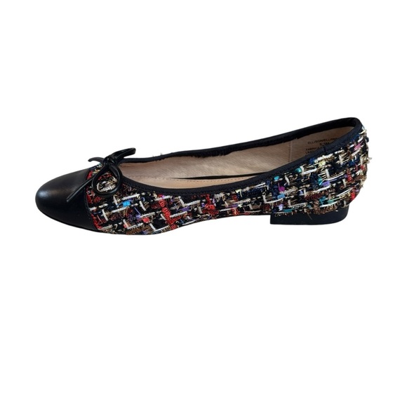 Steve Madden Ellison Ballet Flat Slip‎ ons Multi Color Shoes Size 8.5 Leather - Picture 6 of 9